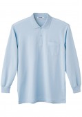 自重堂 DESK 抗菌防臭長袖ポロシャツ 18|長袖ポロ|ポロ・Tシャツ
