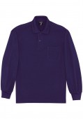 自重堂 Jichodo 吸汗速乾長袖ポロシャツ 47604|長袖ポロ|ポロ・Tシャツ