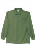 自重堂 Jichodo 吸汗速乾長袖ポロシャツ 47654|長袖ポロ|ポロ・Tシャツ