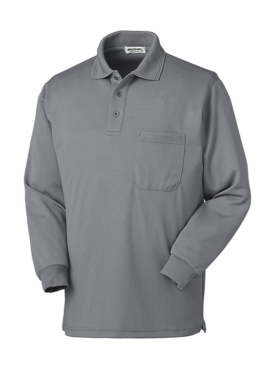 クロダルマ KURODARUMA 長袖ポロシャツ 25442-1 | UNIPRO WORK WEAR