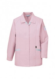 自重堂 Jichodo エコ低発塵製品制電長袖スモック 84325|女性用・男女兼用|その他