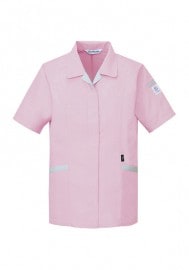 自重堂 Jichodo エコ低発塵製品制電半袖スモック 84335|女性用・男女兼用|その他