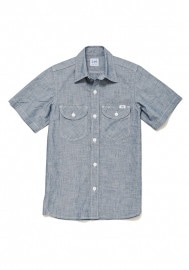 Lee WORKWEAR レディースシャンプレー半袖シャツ LCS43005 ボンマックス BONMAX|春夏半袖|シャツ