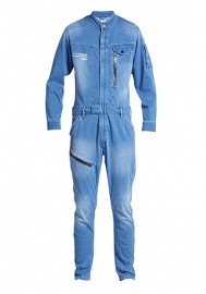 アイズフロンティア I'Z FRONTIER スウェットデニムオーバーオール SWEAT DENIM OVERALLS 5644|長袖|つなぎ服