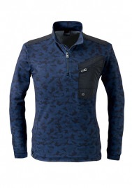 アイズフロンティア I'Z FRONTIER ハイブリッド長袖ジップアップシャツ HYBRID LONG ZIP-UP SHIRT 706|秋冬|シャツ