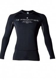 �������ե���ƥ��� I'Z FRONTIER �䴶����Ǯ���ý�����ץ쥷��󥯥롼�ͥå������ MULTIFUNCTION COMPRESSION CREW NECK SHIRT 209