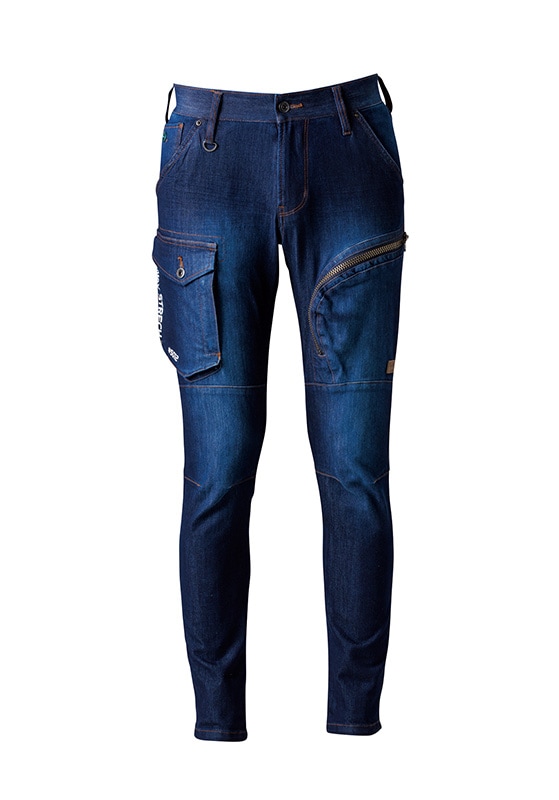 アイズフロンティア2WAY STRETCH ワークパンツ 新品同等品 アイズフロンティア 2WAYストレッチカーゴパンツ 33 ウォータリー