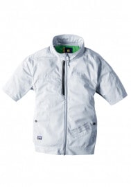 �������ե���ƥ��� I'Z FRONTIER ��Ĵ�� ���������������󥷥��ƥ� �ե�ϡ��ͥ��б� Ķ�ý�Ⱦµ������㥱�å� ULTRA DEODORIZATION A.S.SHORT SLEEVES WORK JACKET 10095