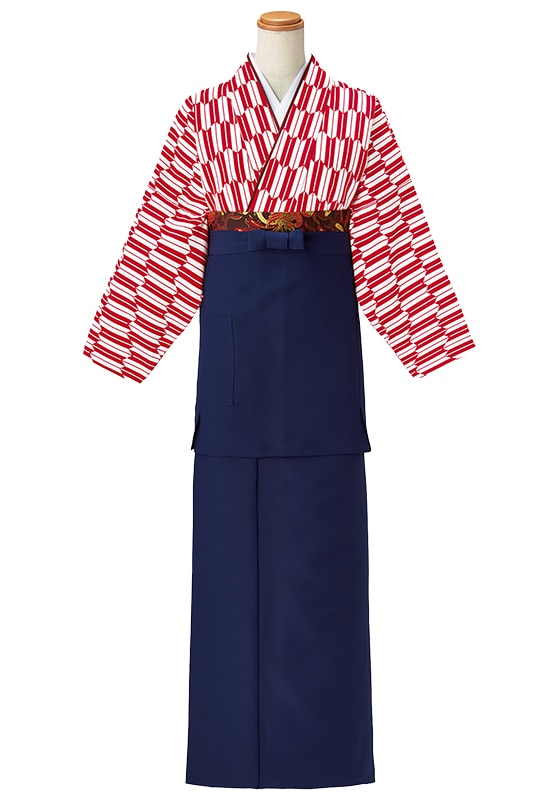 受注生産】 サーヴォ SerVo 茶衣着(上着) 矢絣 SODL-1851 | UNIPRO