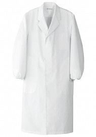 SEVEN UNIFORM セブンユニフォーム 抗菌医療比翼白衣 メンズ 長袖 AA110|調理白衣