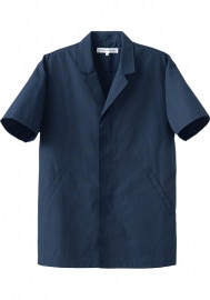 SEVEN UNIFORM セブンユニフォーム 抗菌コート メンズ 半袖 AA312|調理白衣