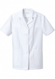 SEVEN UNIFORM セブンユニフォーム TLコート レディース 半袖 AA803|調理白衣