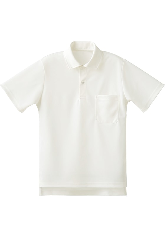 ポロシャツ E-style 男女兼用ポロシャツ(脇ポケット付き) UZT468 明石