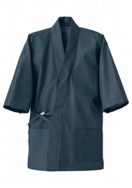SEVEN UNIFORM セブンユニフォーム 作務衣上衣 男女兼用 EA3073|和風