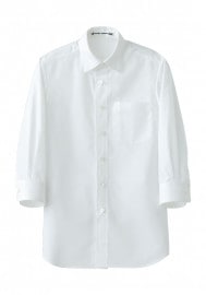 SEVEN UNIFORM セブンユニフォーム 抗菌シャツ 男女兼用 七分袖 CH4451|接客用シャツ