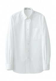 SEVEN UNIFORM セブンユニフォーム 抗菌ボタンダウンシャツ 男女兼用 長袖 CH4453|接客用シャツ