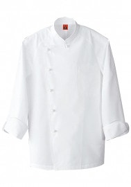 SEVEN UNIFORM セブンユニフォーム コックコート 男女兼用 長袖 QA7346|コックコート