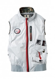 IZ frontier 冷却機能付きベスト Lサイズ 空調服 I'Z FRONTIER 2025年新商品 アイズフロンティア 冷却ペルチェ6個タイプ