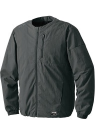 シンメン SHINMEN AIR ARMOUR ノーカラーヒートジャケット 03220|防寒|ジャケット・コート
