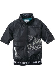 アイズフロンティア I'Z FRONTIER 空調服 エアーサイクロンシステム フルハーネス対応ユーロテイスト 半袖ワークジャケット 10195|ファン付き|ジャケット・コート
