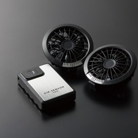 クロダルマ KURODARUMA AIR SENSOR neo ファン・バッテリーフルセット KS-200|作業用小物|その他