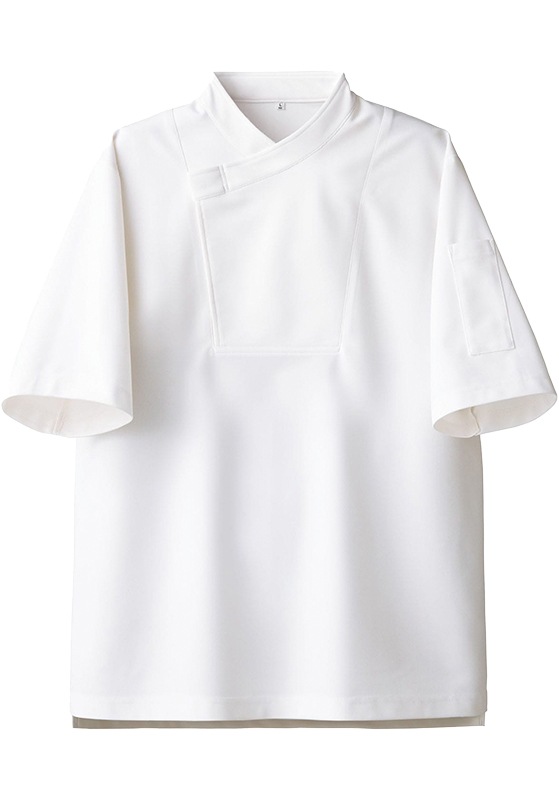 SEVEN UNIFORM セブンユニフォーム コート(男女兼用)半袖 シェフネック