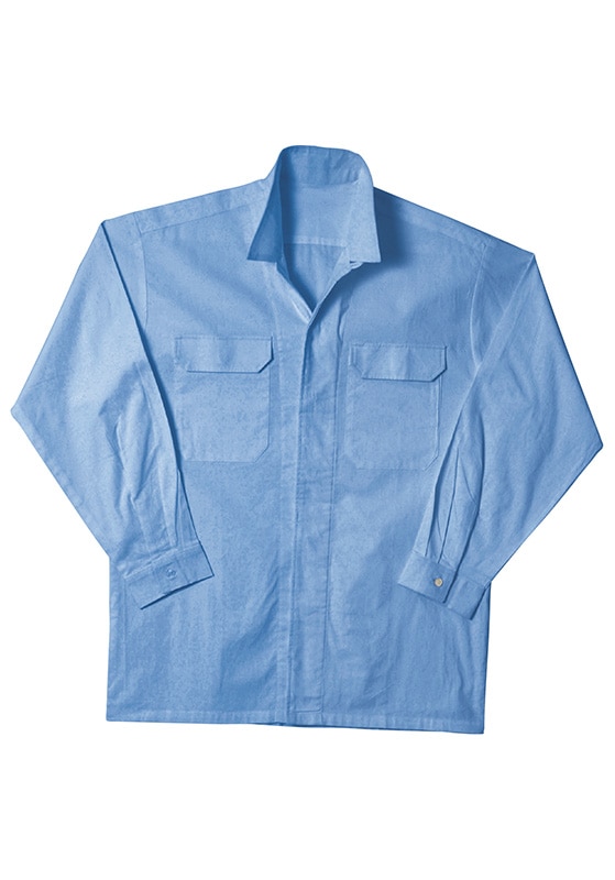 シンメン SHINMEN 立ち襟鳶シャツ 2400 | UNIPRO WORK WEAR