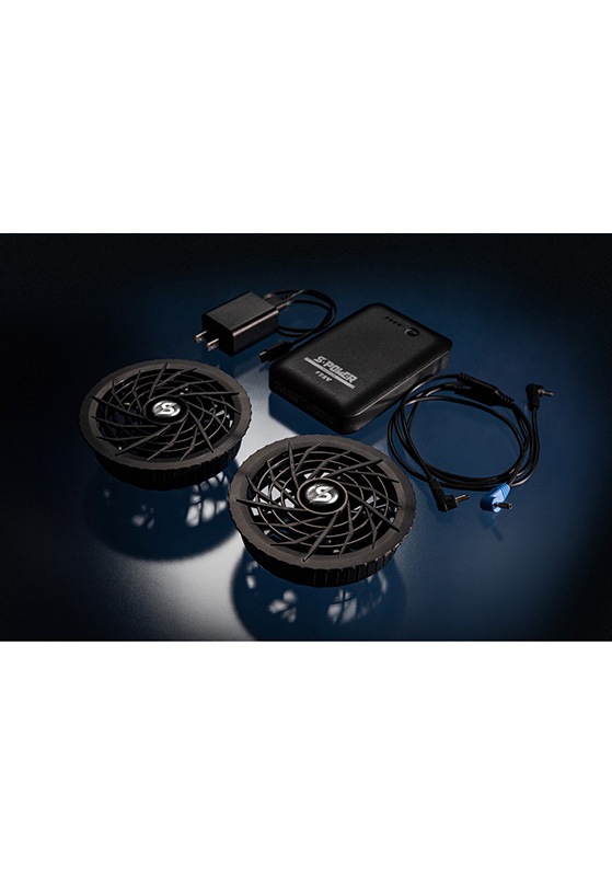 シンメン SHINMEN 電動ファン対応 S-AIR ファンバッテリーセット