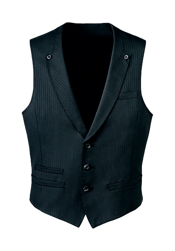 サーヴォ SerVo メンズストライプベスト MVE-073 | UNIPRO WORK WEAR