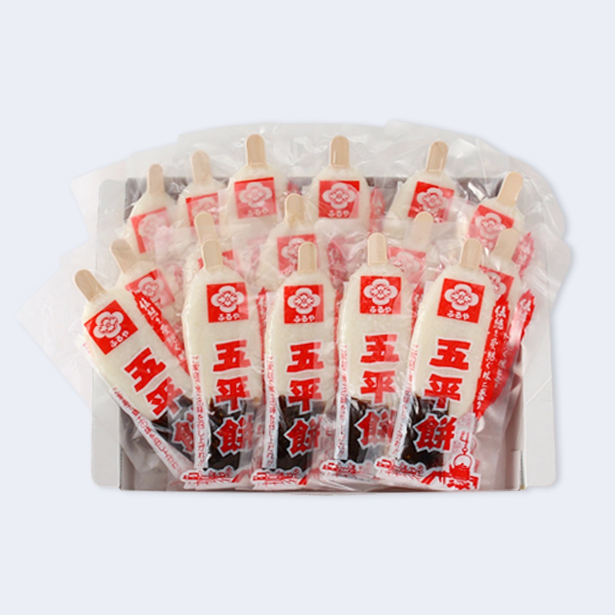 古屋産業] 五平餅 16本詰 1920g(五平餅100g×16、たれ20g×16