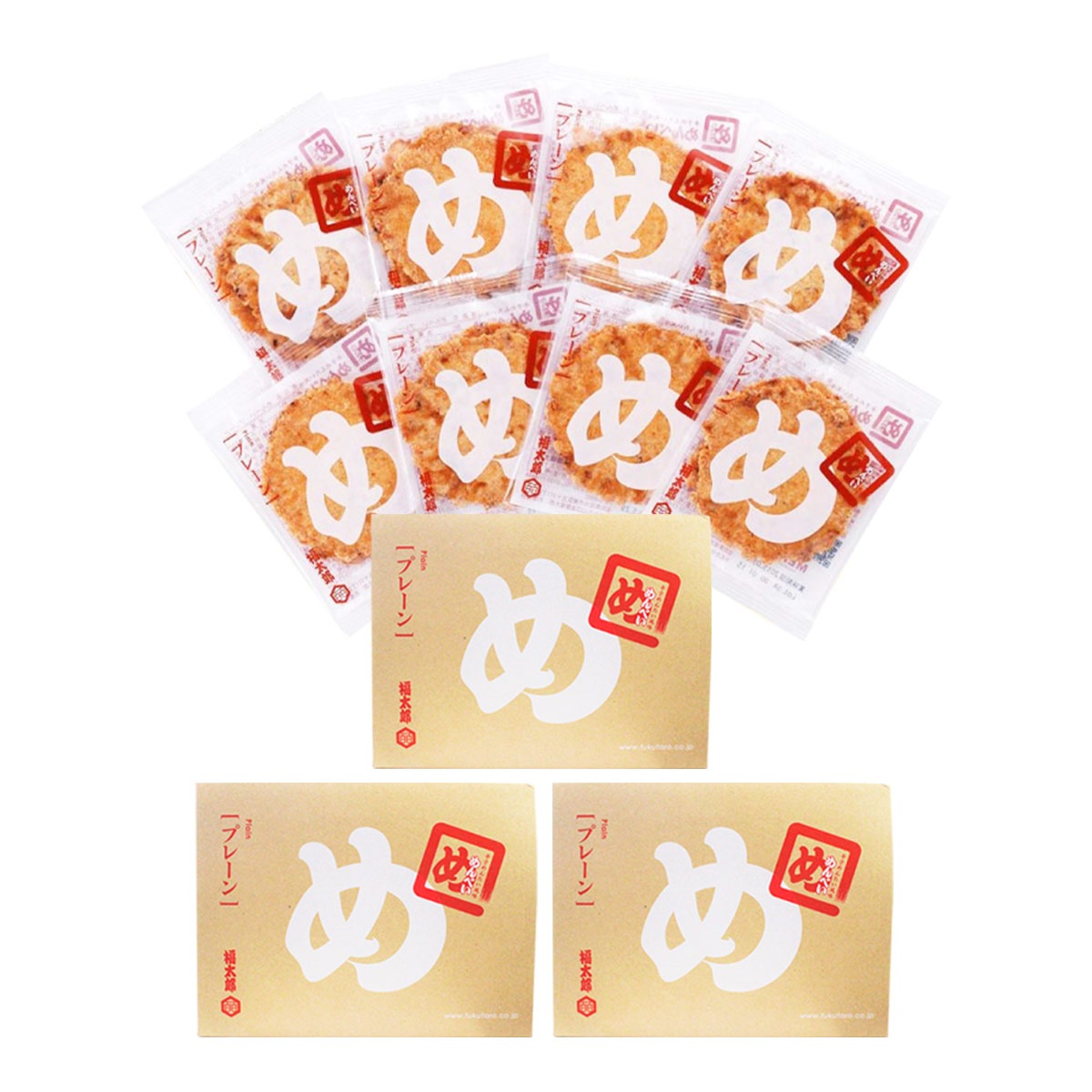山口油屋福太郎] めんべい プレーン | 福岡県 | ご当地グルメ・名産