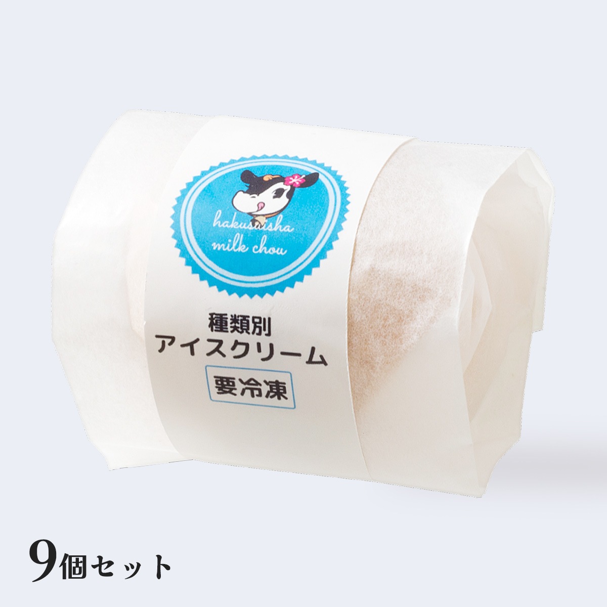 白水舎乳業] シューアイスセット 65ml×9個 | 宮崎県 | ご当地グルメ