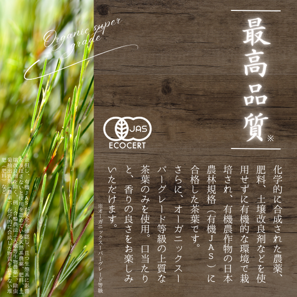 オーガニック　グリーンルイボスティー