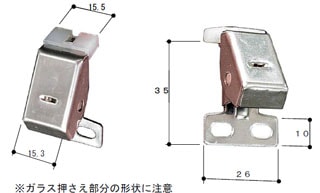 小窓締まり(CR5042NN) | マンション・ビル用部品,引違い窓・片引き窓
