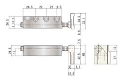ピボットヒンジ(HG5761NR) | マンション・ビル用部品,すべり出し窓