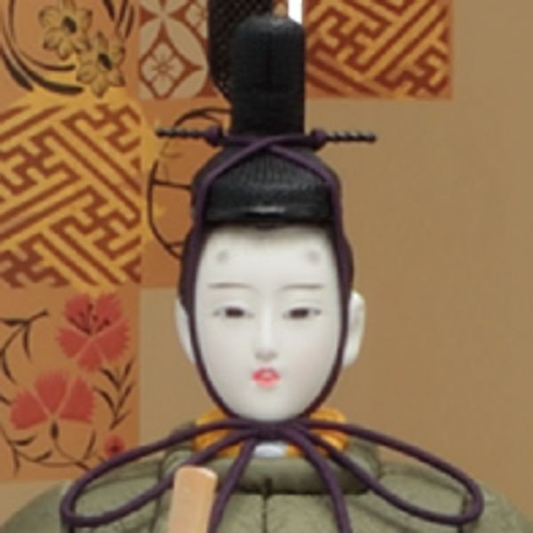 立ち雛（皇宮立ち雛）木目込み人形 人形の田辺 / 八千代立雛