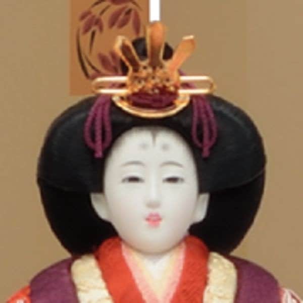 雛人形 立雛 立ち雛 一秀 木目込み ひな人形 親王飾り