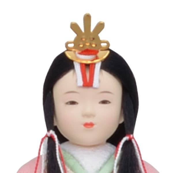 立ち雛（皇宮立ち雛）木目込み人形 立ち雛（皇宮立ち雛）木目込み人形 雛人形木目込立雛ケース飾り