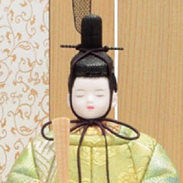 雛人形 木目込み 一秀作 コンパクト ひな人形 十人飾り 三段飾り 3段
