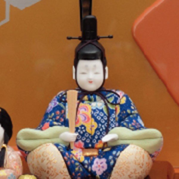 雛人形 コンパクト 木目込み 10人飾り 十人飾り 一秀 かわいい