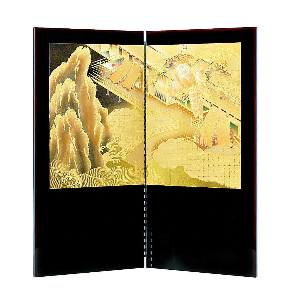 五月人形 5月人形 屏風 25号 勇将屏風 松鷹 おしゃれ |