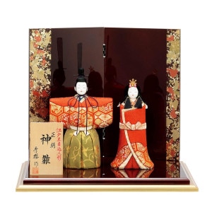 お雛様 秀月 秀月監修 「本束帯 幸福雛」 人形師 飯塚孝祥 裂地 京都