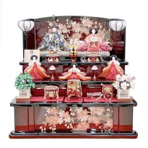 豪華！特大！雛人形 七段飾り 60号 幅190㎝×奥行210㎝