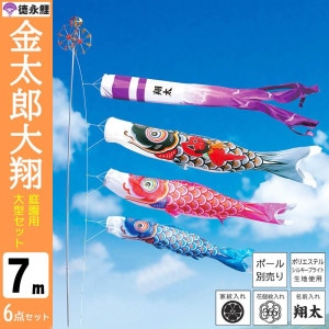 鯉のぼり7mセット/こいのぼり