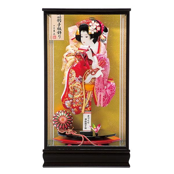 羽子板 正月 振袖 お祝い 羽子板飾り 初正月飾り 15号 春日ガラス