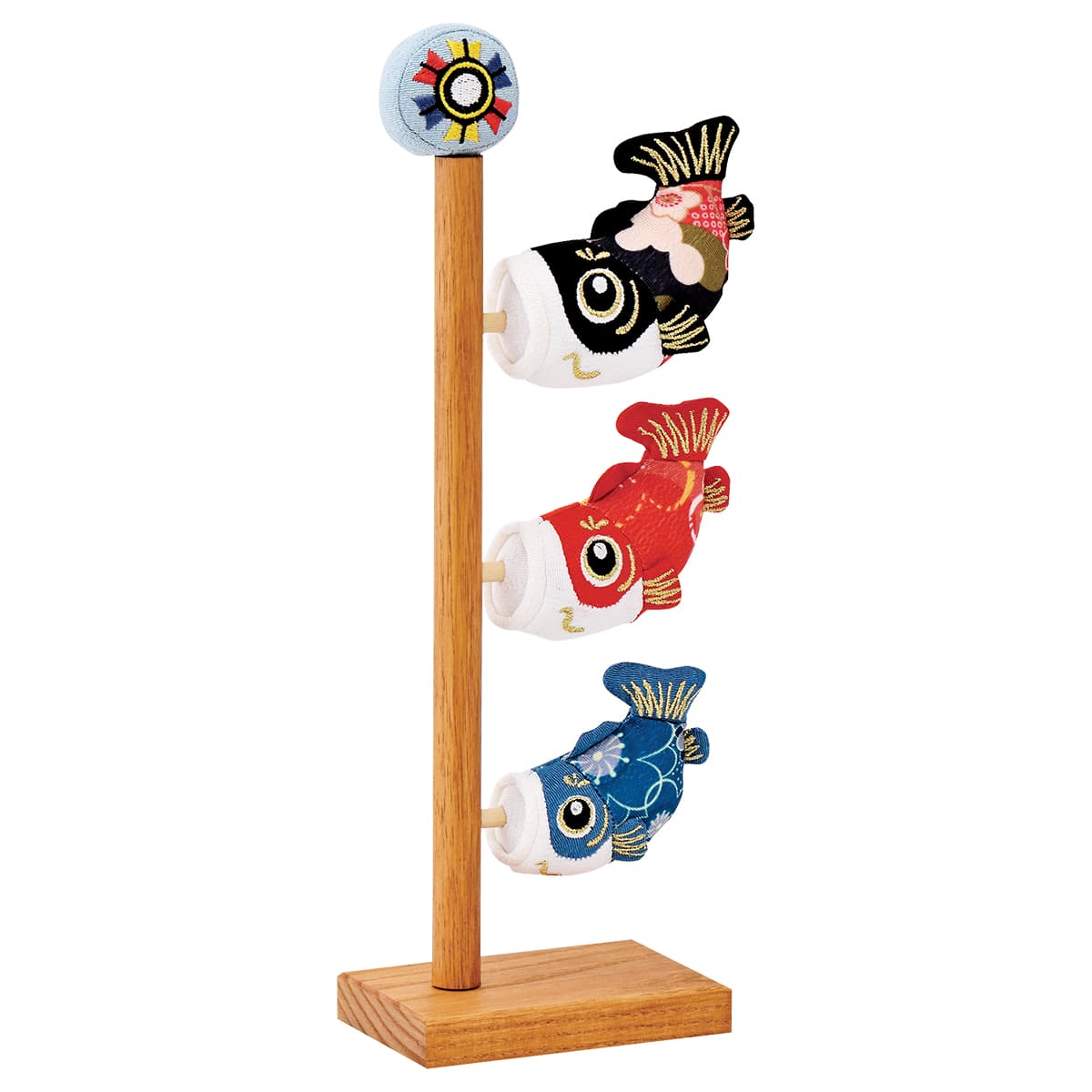 鯉のぼり 室内 こいのぼり ミニ 友禅 黒 赤 青 おしゃれ かわいい 高さ