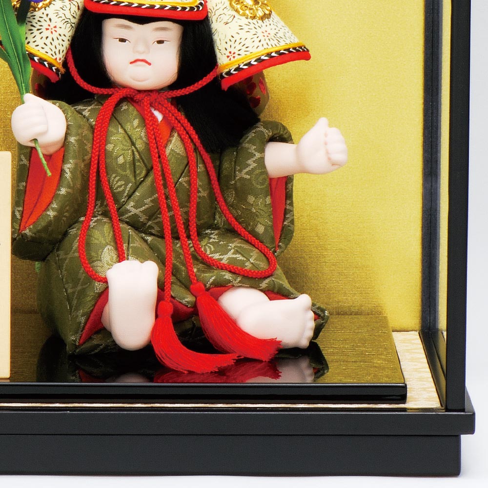 陶芸品 兜人形「兜童」佐々木剛平作 子どもの日