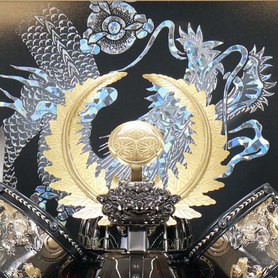5月人形 五月人形 お祝い 武将 コンパクト 徳川家康 兜 12号ケース飾り
