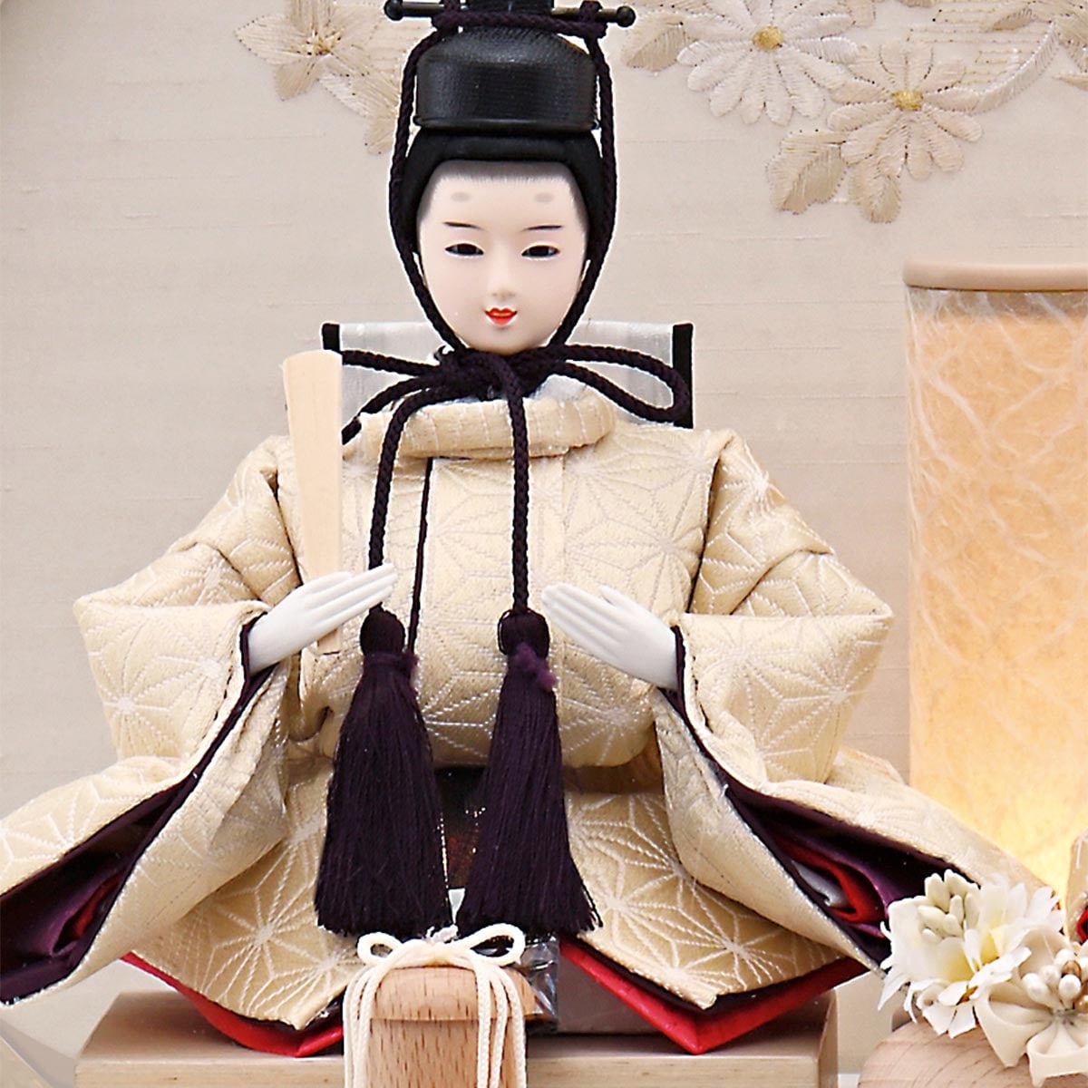 雛人形 コンパクト おしゃれ 初節句 お祝い ひな人形 親王飾り 2人飾り