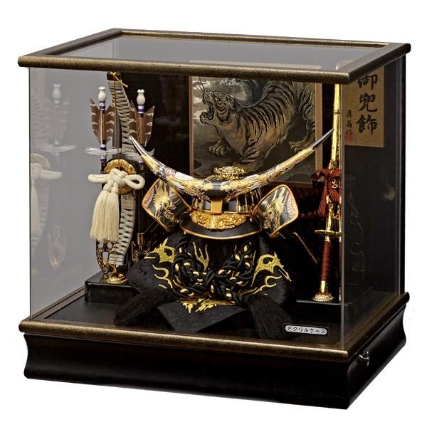 五月人形　ケース 1度のみ使用 伊達政宗 63】五月人形【兜ケース飾り】15号 伊達政宗兜ケース飾り 77000